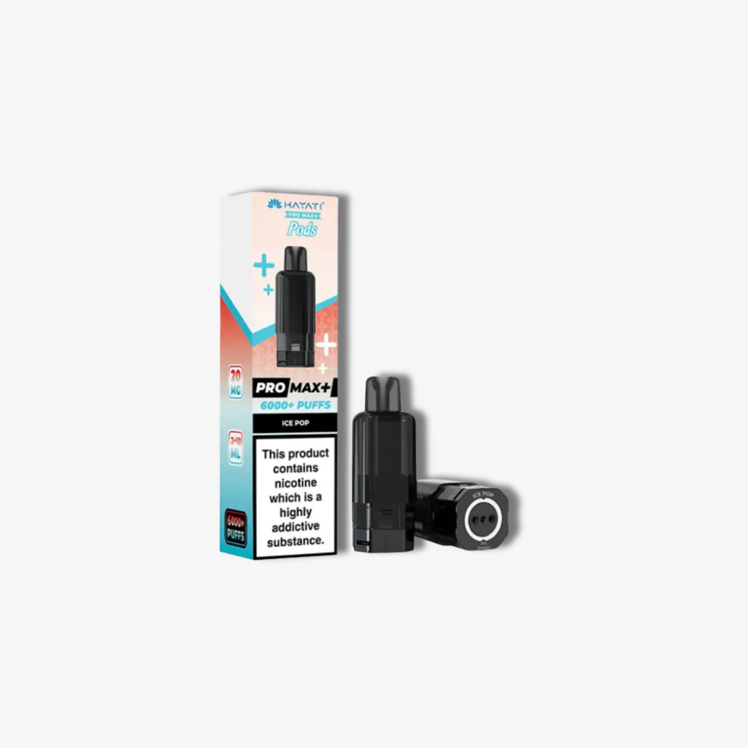 Hayati Pro Max Plus 6000 Prefilled Pod Ice Pop vape device