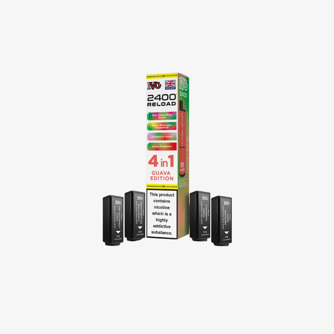 IVG 2400 4 In 1 Guava Edition Reload Pods