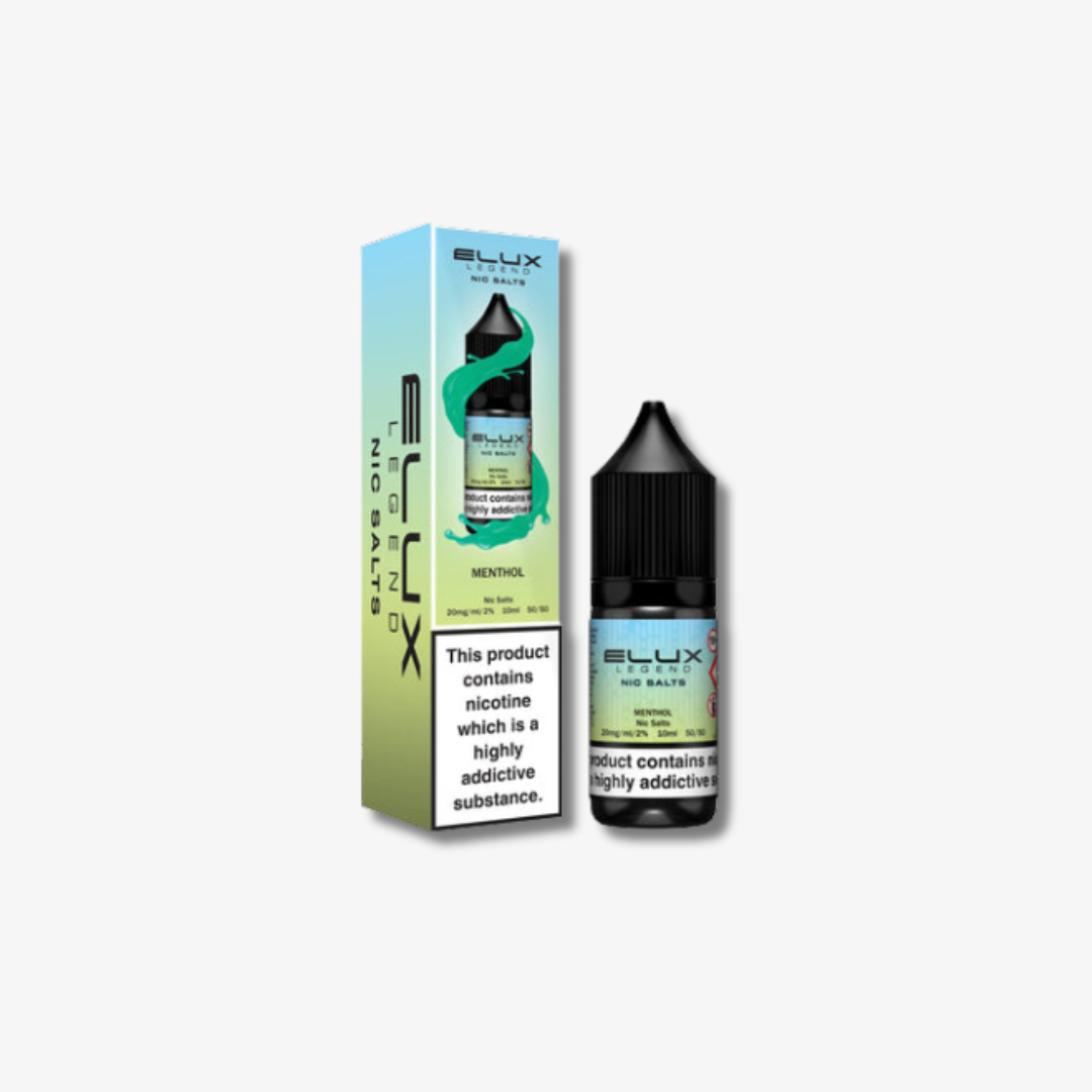 Menthol Nic Salt E-Liquid by Elux Legend 10ml bottle 10mg e-liquid