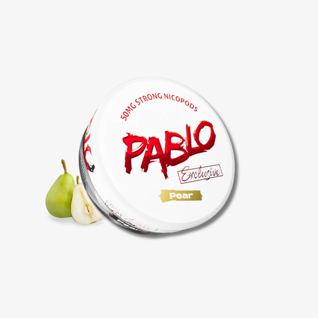 Pear Nicotine Pouches By Pablo can 20mg nicotine pouches