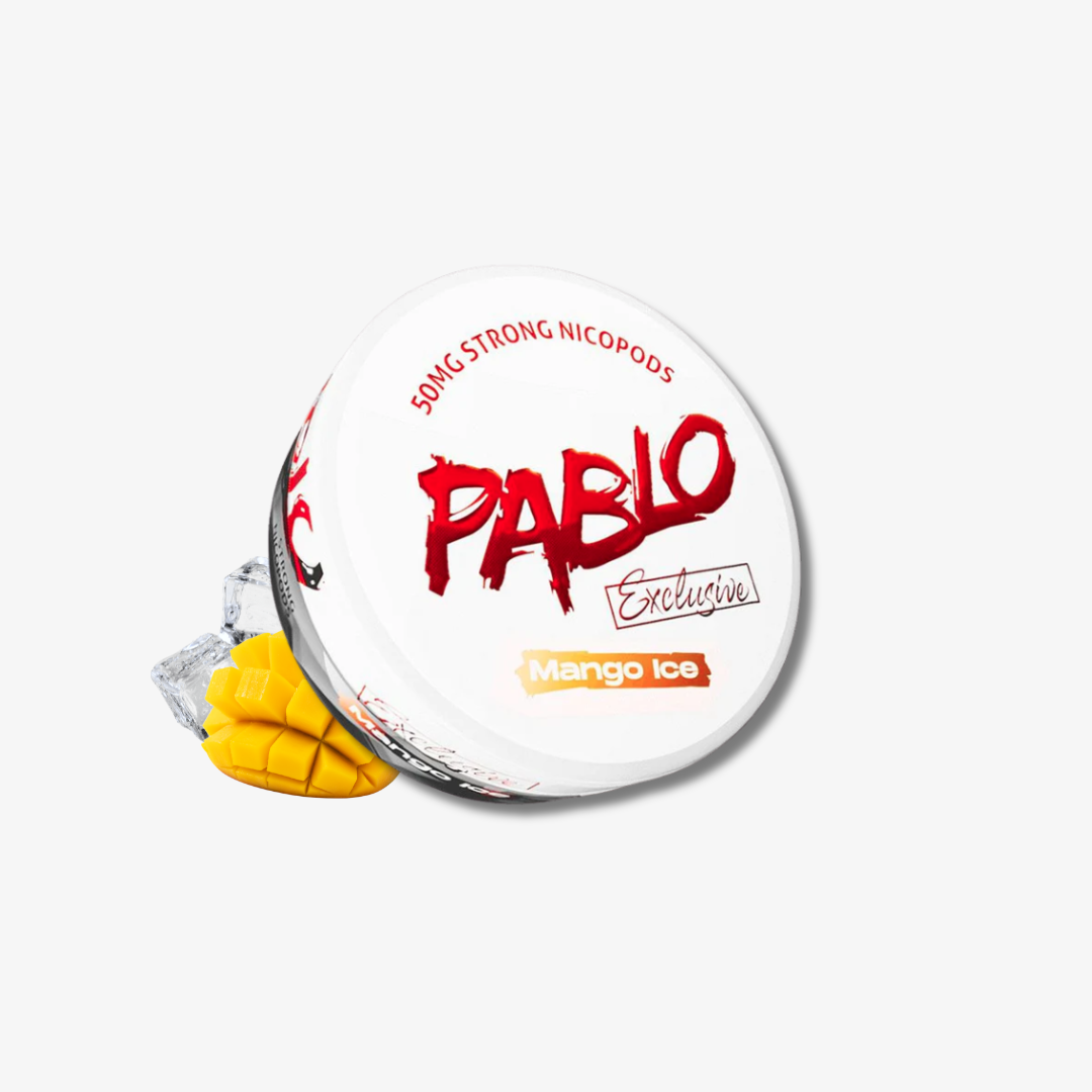 Mango Ice Nicotine Pouches By Pablo can 20mg nicotine pouches