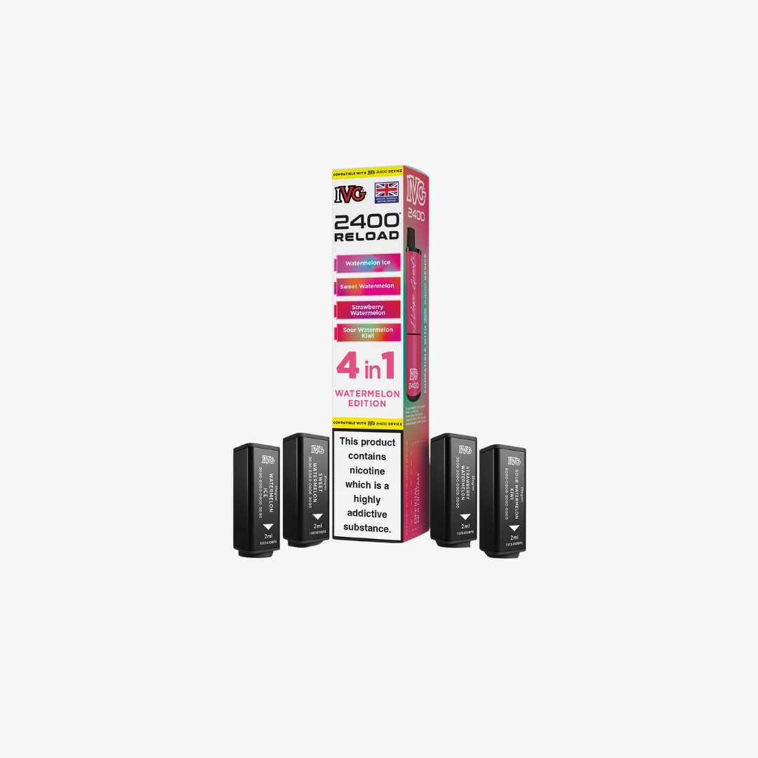 IVG 2400 4 In 1 Watermelon Edition Reload Pods