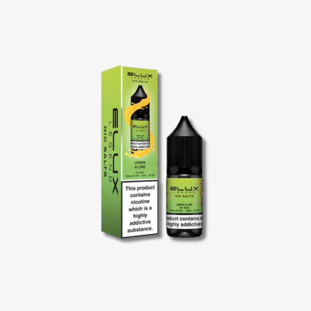 Lemon and Lime Nic Salt E-Liquid by IVG 10ml bottle 10mg e-liquid