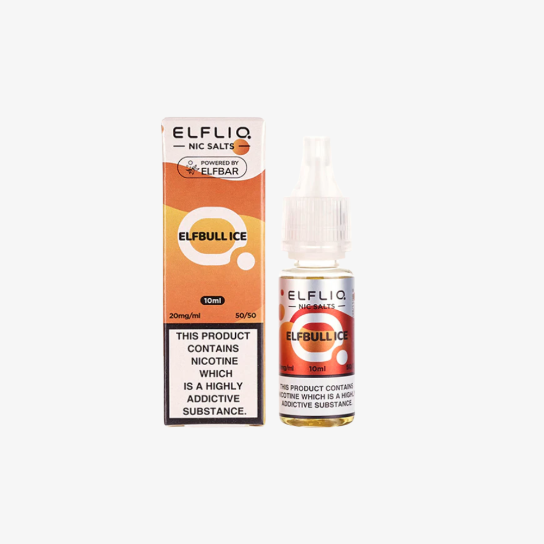 Elfbull Ice Nic Salt E-Liquid by Elf Bar ELFLIQ bottle  e-liquid