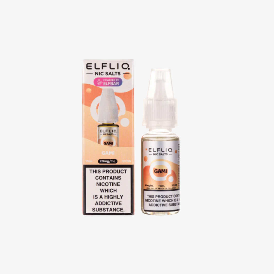 Gami Nic Salt E-Liquid by Elf Bar ELFLIQ bottle  e-liquid