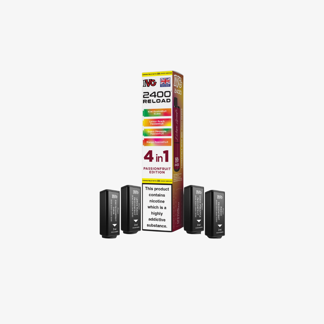 IVG 2400 4 In 1 Passionfruit Edition Reload Pods