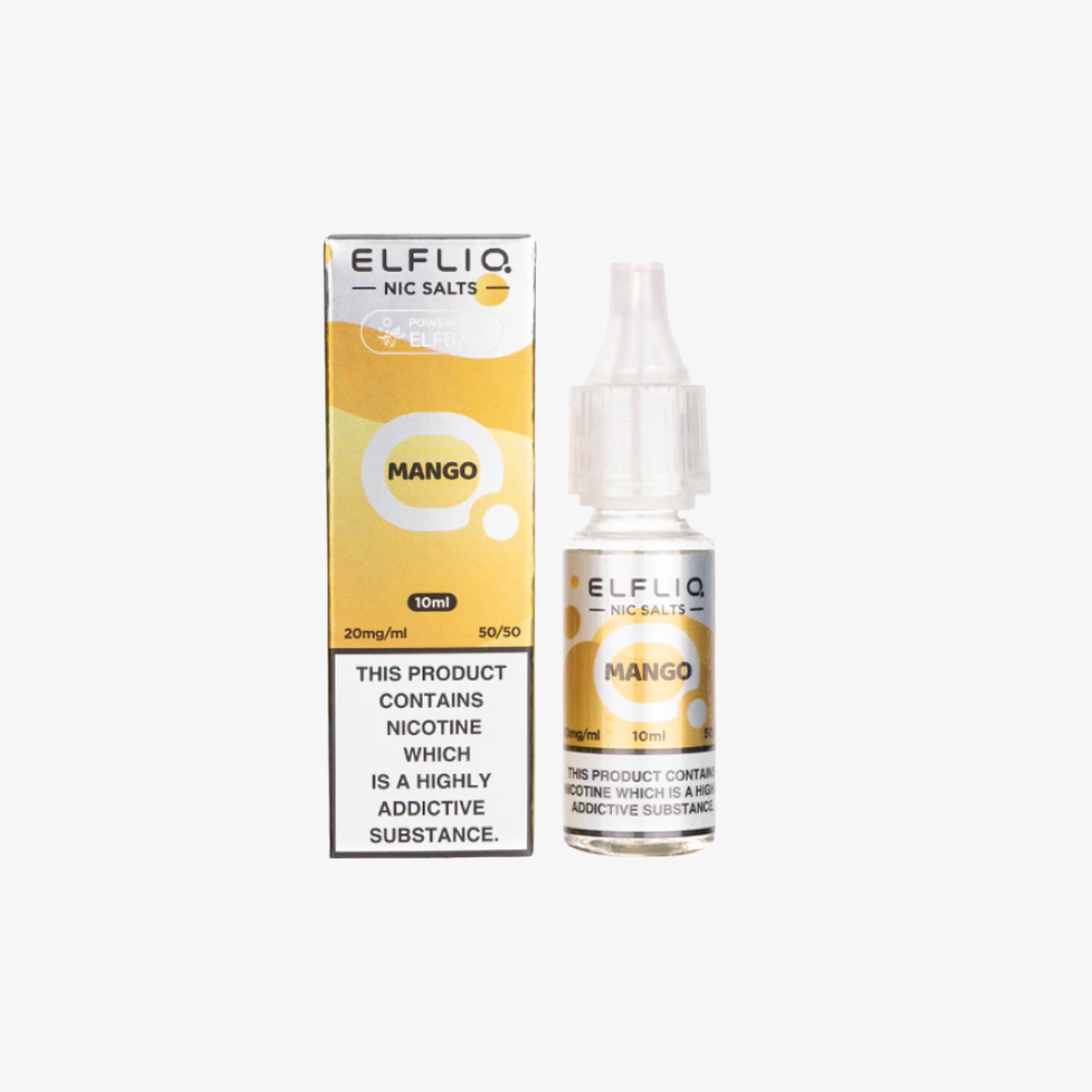 Mango Nic Salt E-Liquid by Elf Bar ELFLIQ bottle  e-liquid