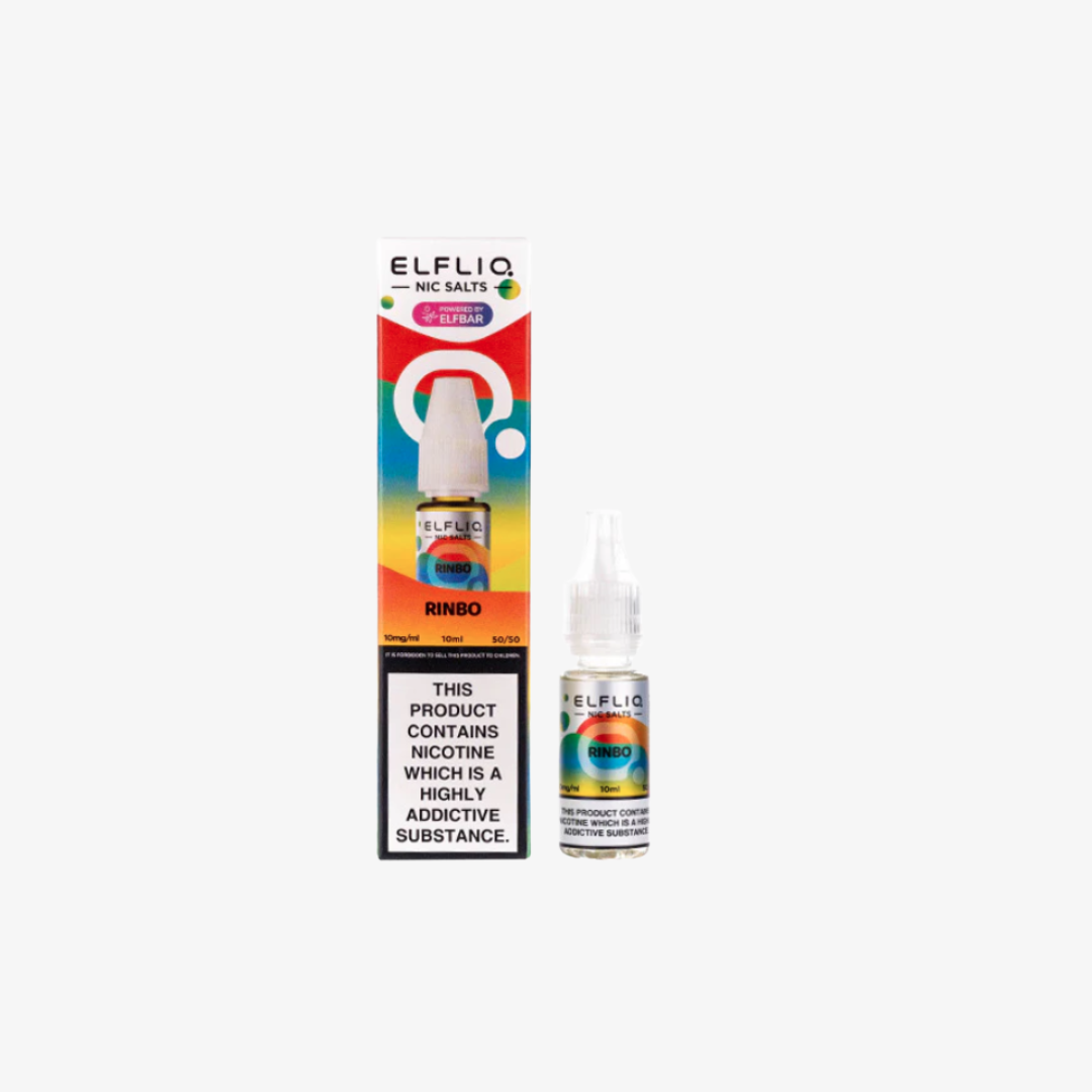 Rinbo Nic Salt E-Liquid by Elf Bar ELFLIQ bottle  e-liquid