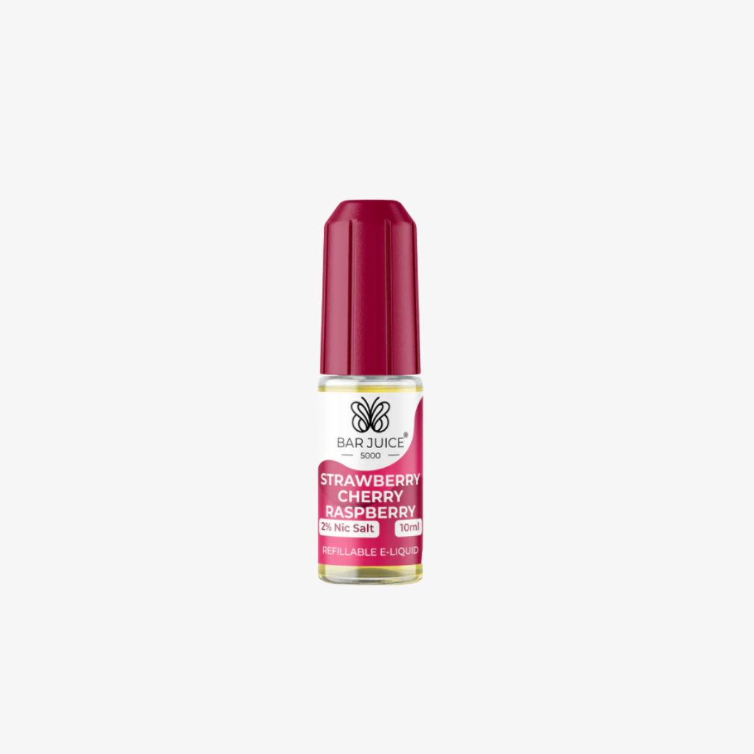 Bar Juice E-Liquid Strawberry Cherry Raspberry bottle  e-liquid