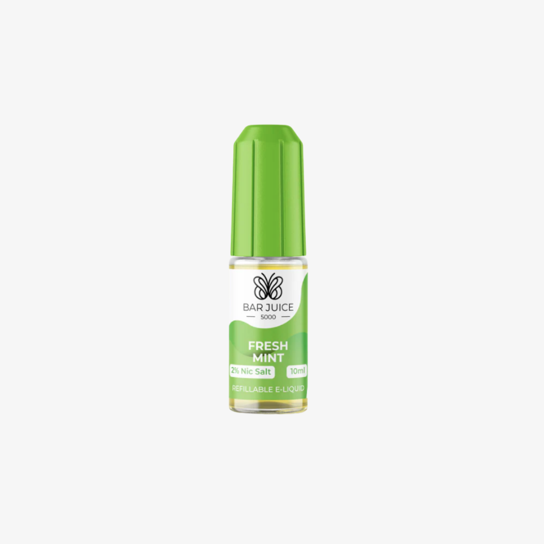 Bar Juice E-Liquid Fresh Mint bottle  e-liquid