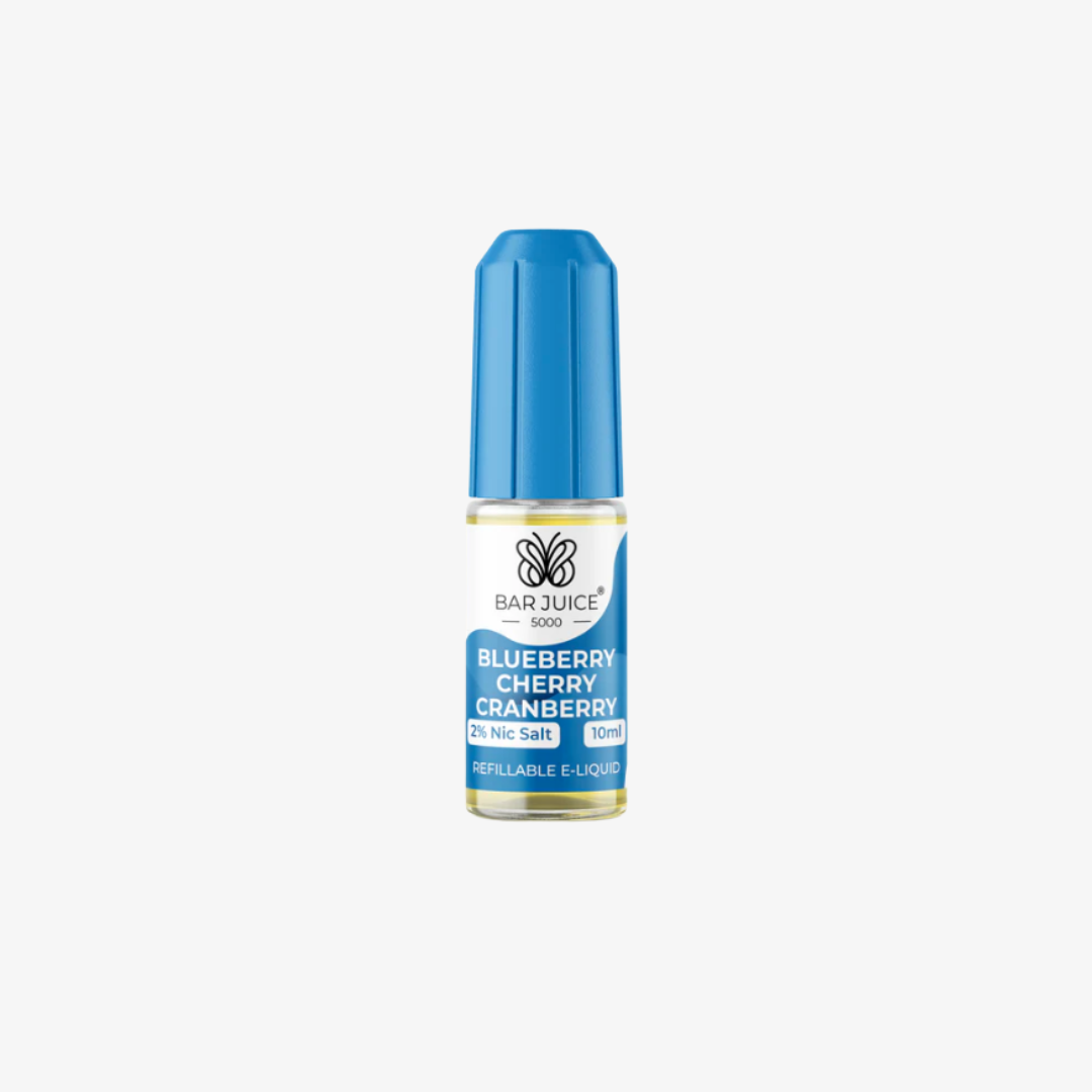 Bar Juice E-Liquid Blueberry Cherry Cranberry bottle  e-liquid