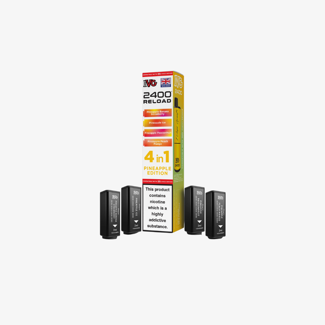 IVG 2400 4 In 1 Pineapple Edition Reload Pods