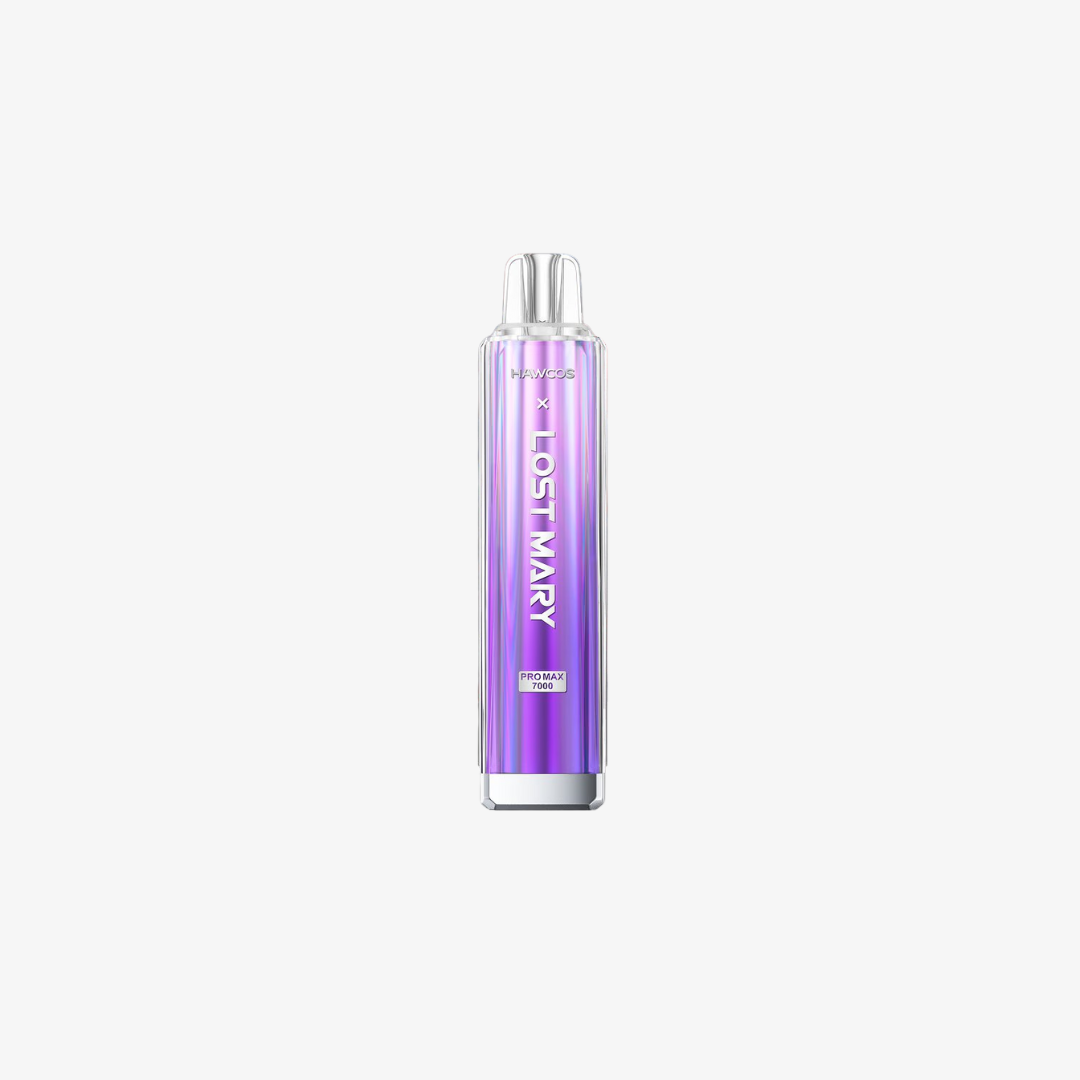 Hawcos x Lost Blueberry Sour Raspberry vape device