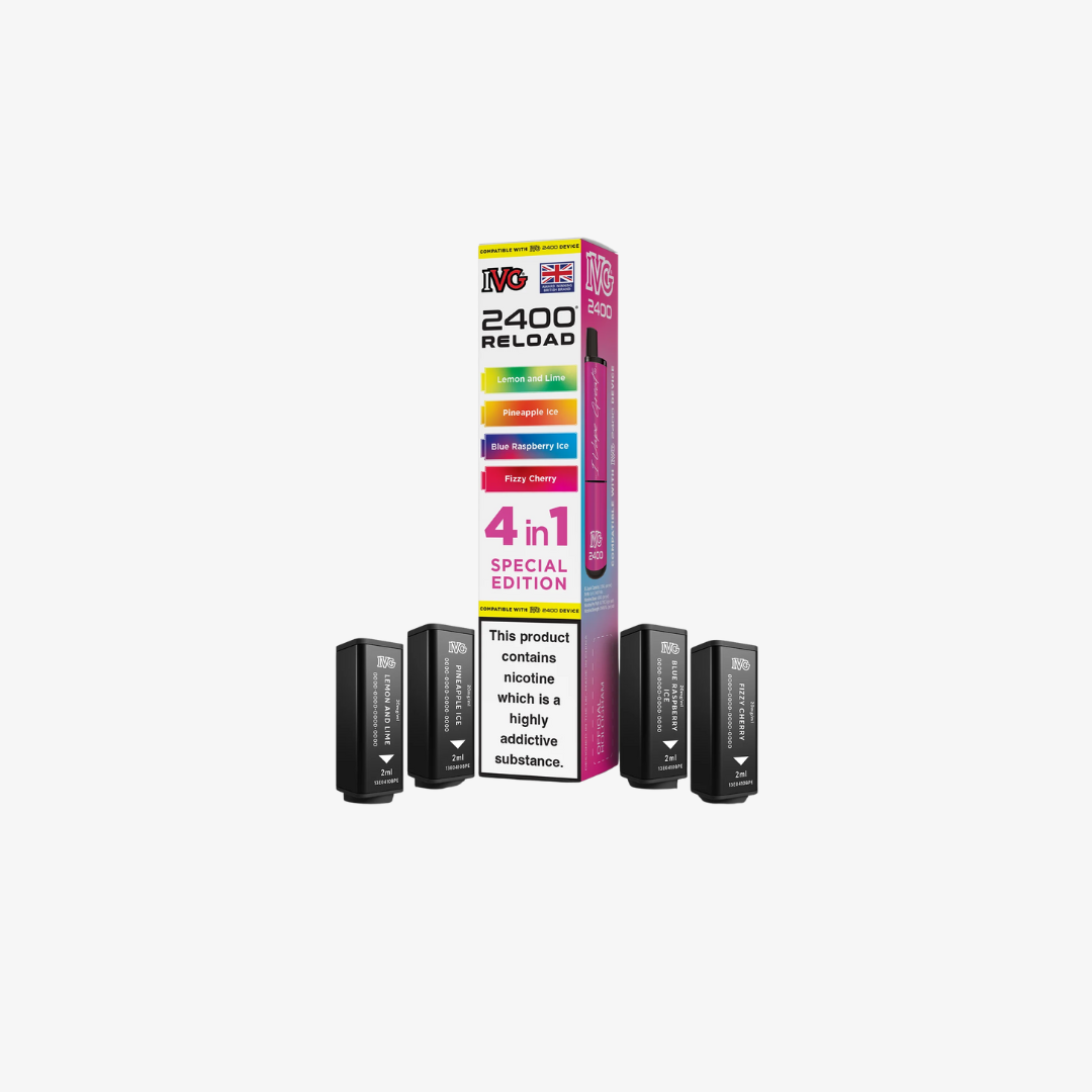 IVG 2400 4 In 1 Special Edition Reload Pods