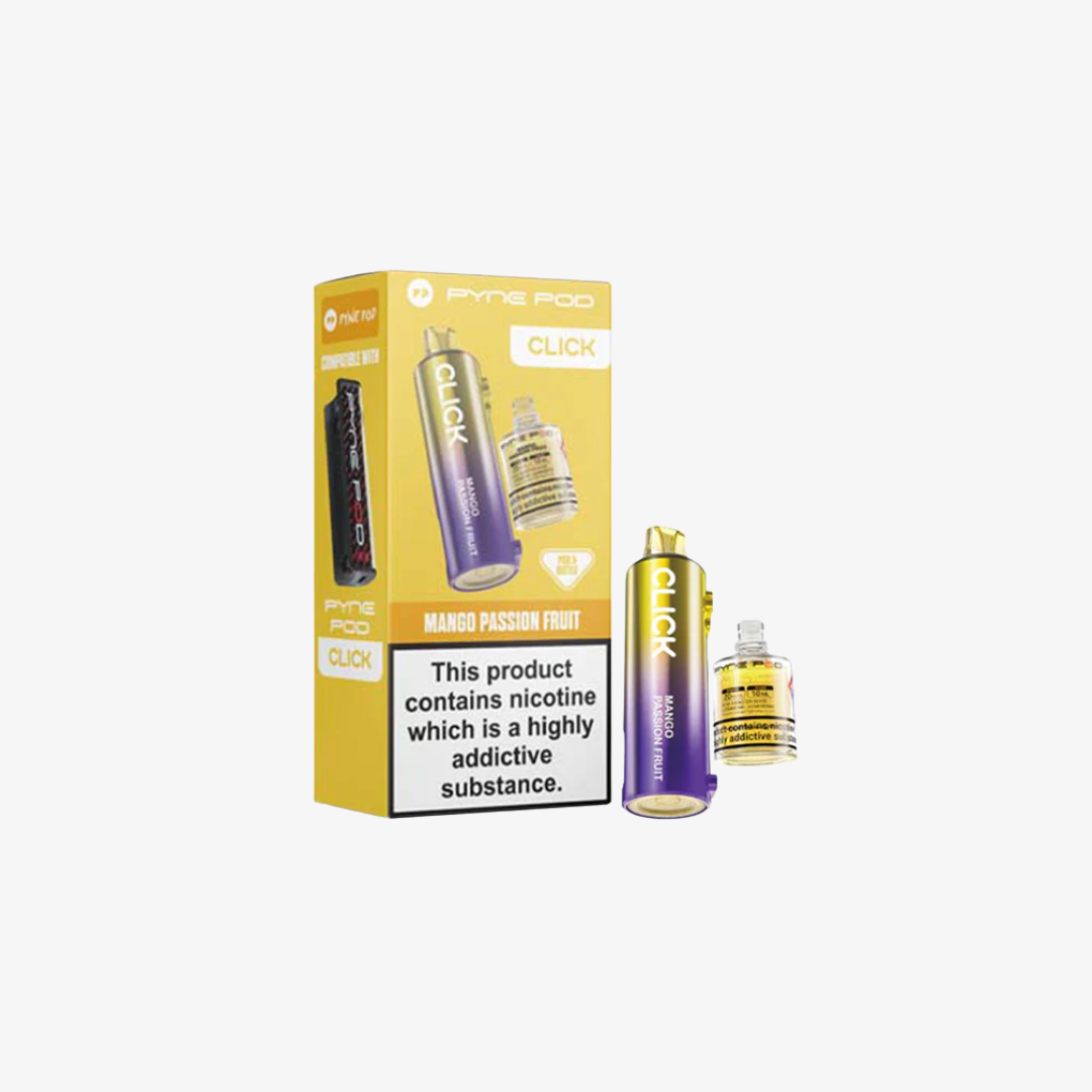 Mango Passion Fruit Pyne Pod Click Refill vape device