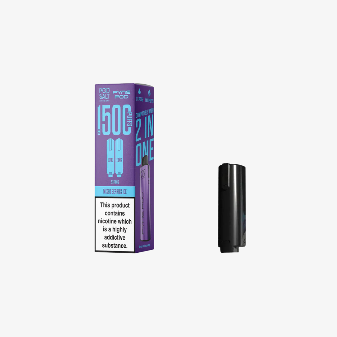 Mixed Berries Ice Pod Salt Pyne Pod 2in1 Pre-filled Pods vape device