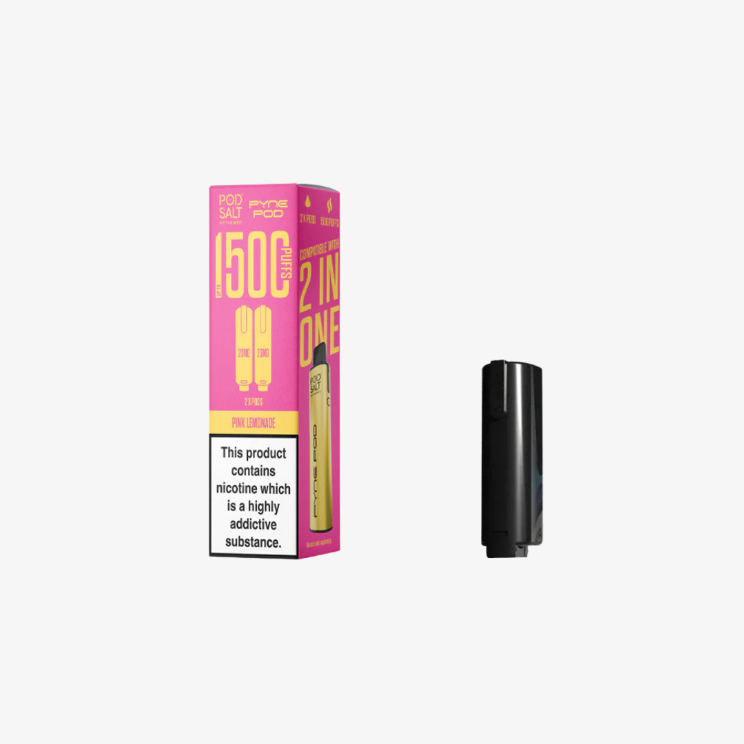 Pink Lemonade Pod Salt Pyne Pod 2in1 Pre-filled Pods vape device
