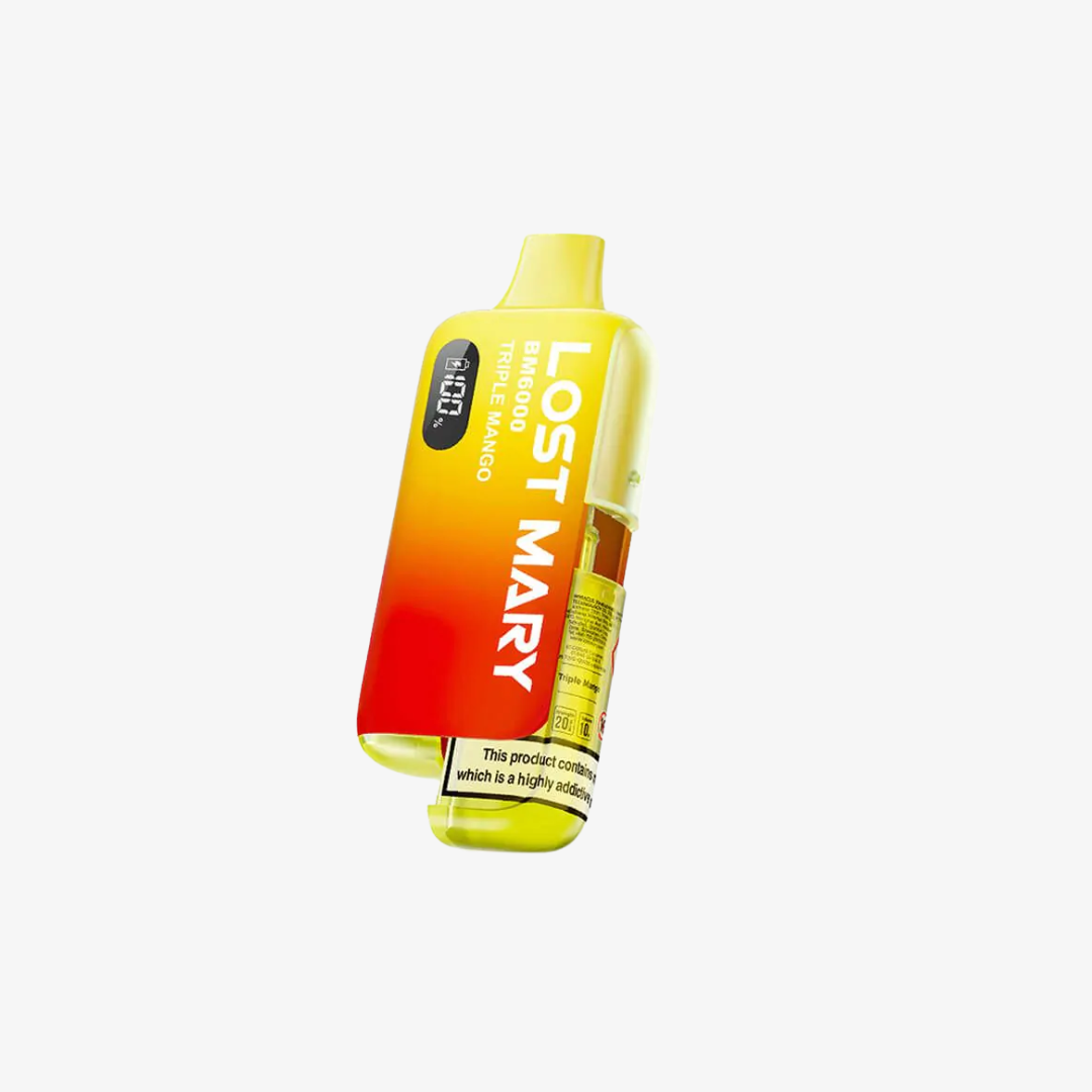 Lost Mary BM6000 Refillable Vape Kit-Triple Mango vape device