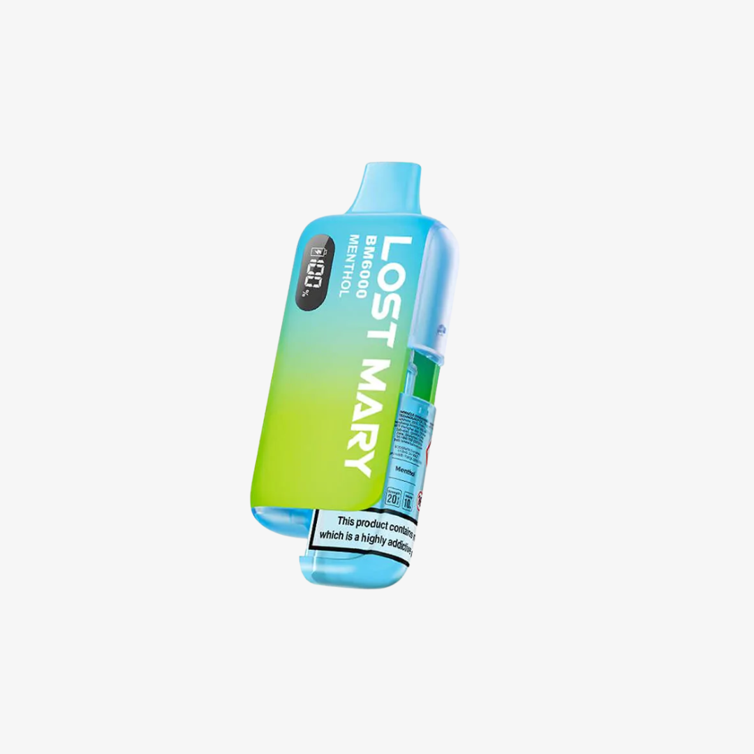 Lost Mary BM6000 Refillable Vape Kit-Menthol vape device