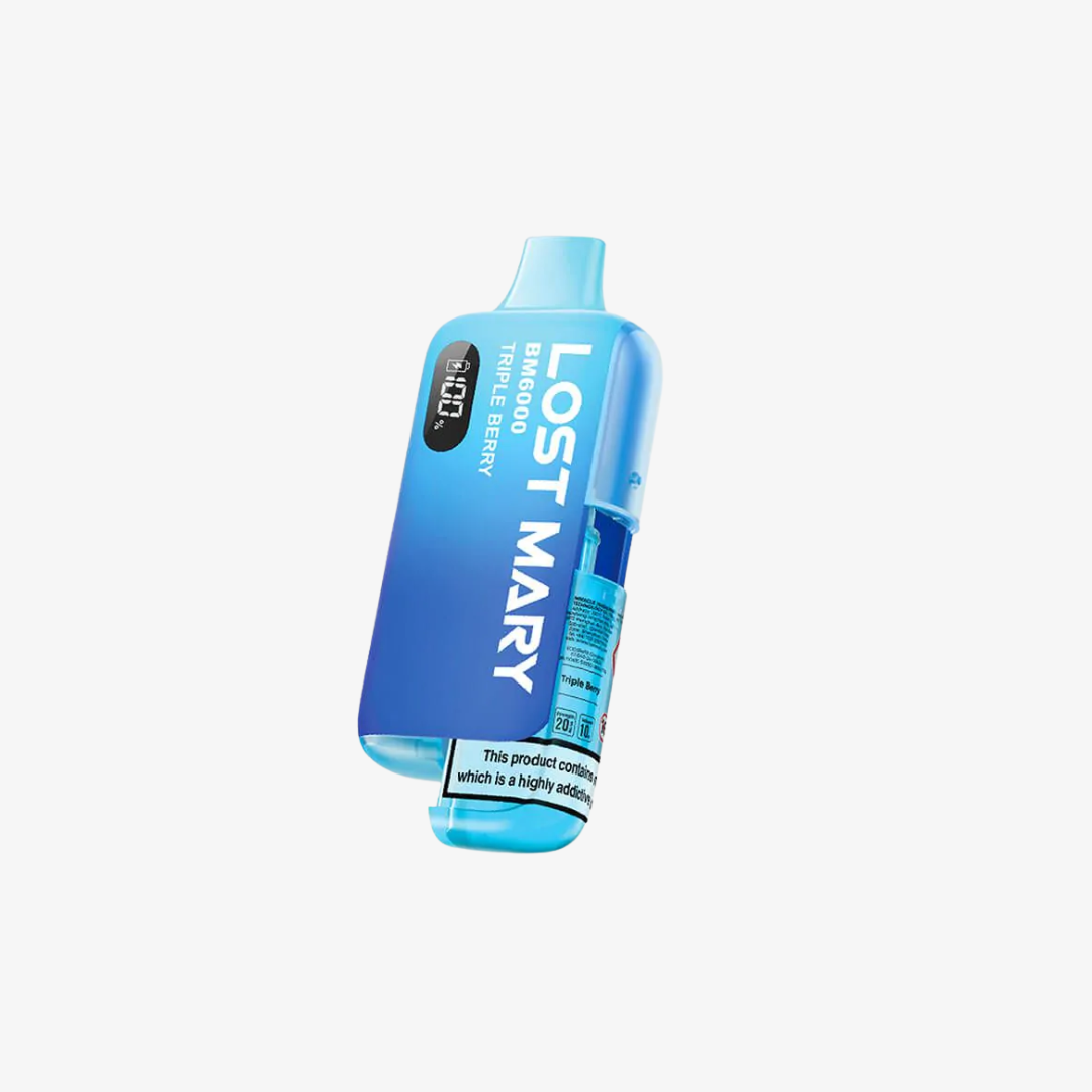 Lost Mary BM6000 Refillable Vape Kit-Triple Berry vape device