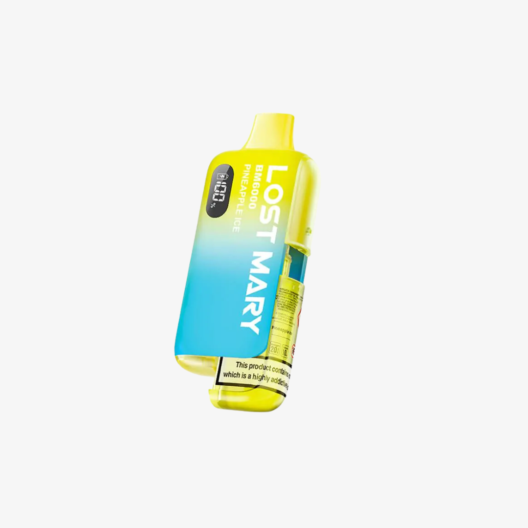 Lost Mary BM6000 Refillable Vape Kit-Pineapple Ice vape device