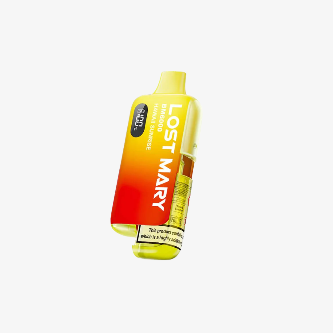 Lost Mary BM6000 Refillable Vape Kit-Hawaii Sunrise vape device