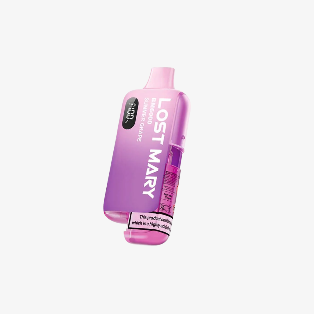 Lost Mary BM6000 Refillable Vape Kit-Summer Grape vape device