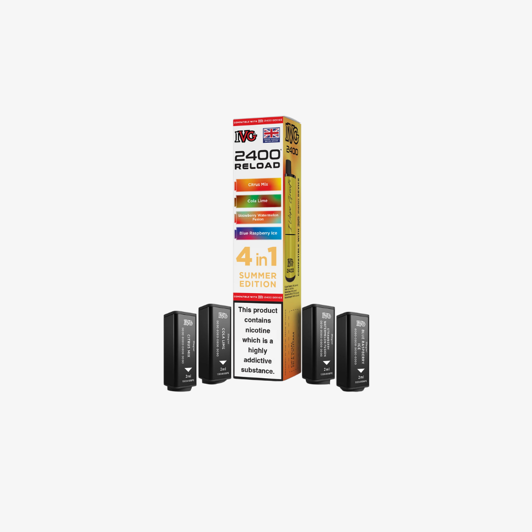IVG 2400 4 In 1 Summer Edition Reload Pods