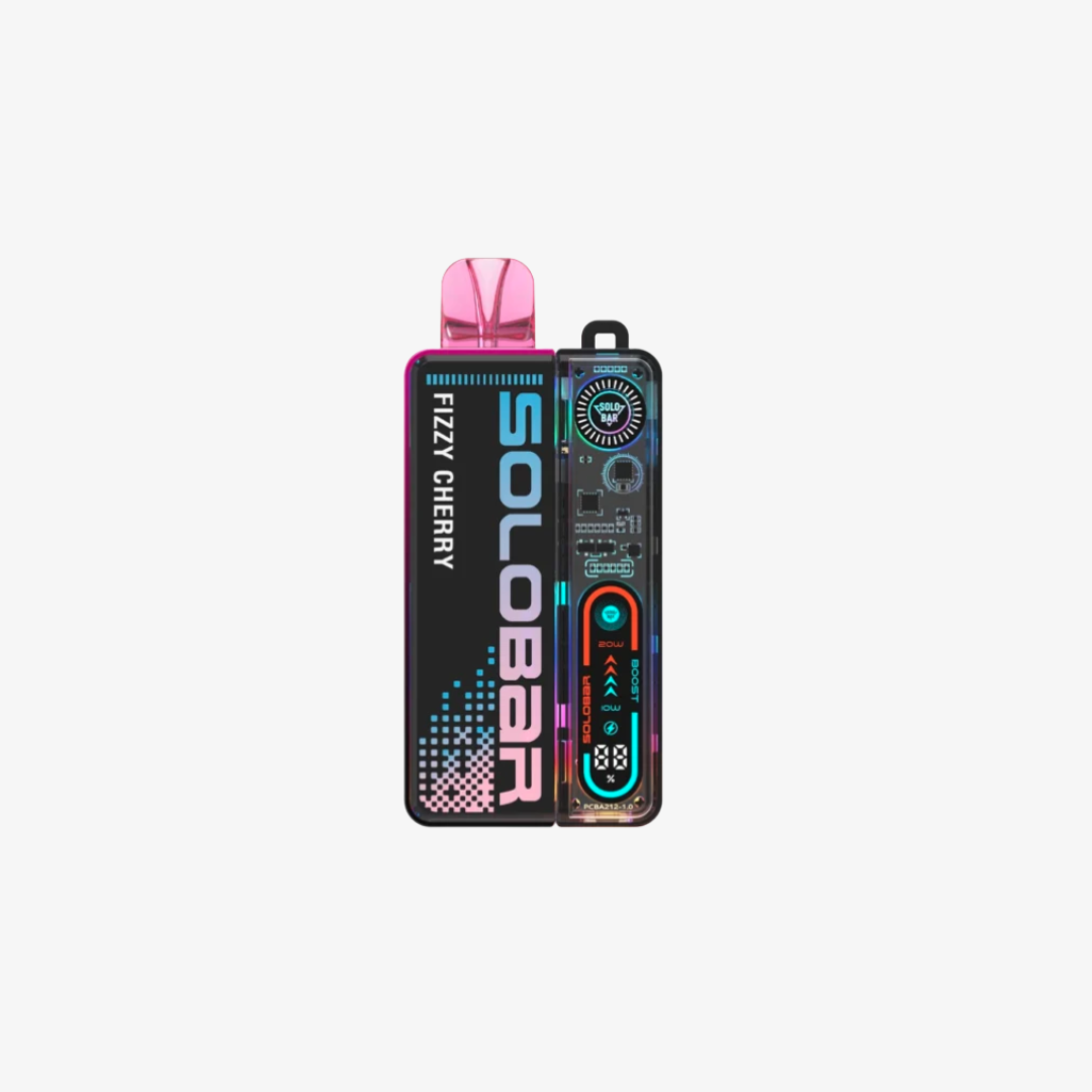 Solo Bar 30K Prefilled Pod Kit Fizzy Cherry vape device