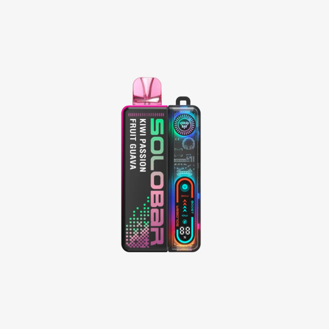 Solo Bar 30K Prefilled Pod Kit Kiwi Passion Fruit Guava vape device