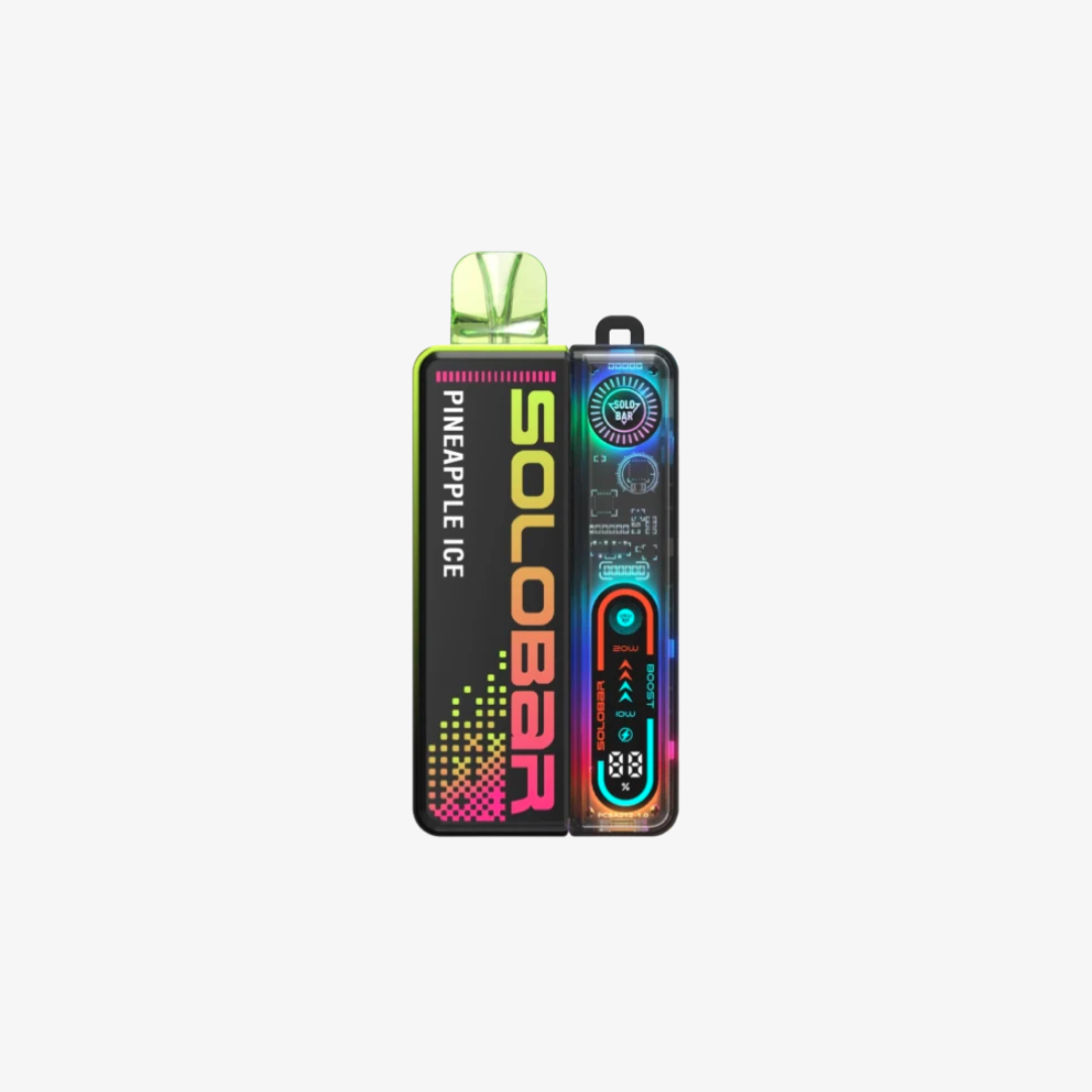 Solo Bar 30K Prefilled Pod Kit Pineapple Ice vape device