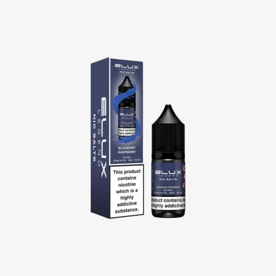 Blueberry Raspberry Nic Salt E-Liquid by Elux Legend 10ml bottle 10mg e-liquid