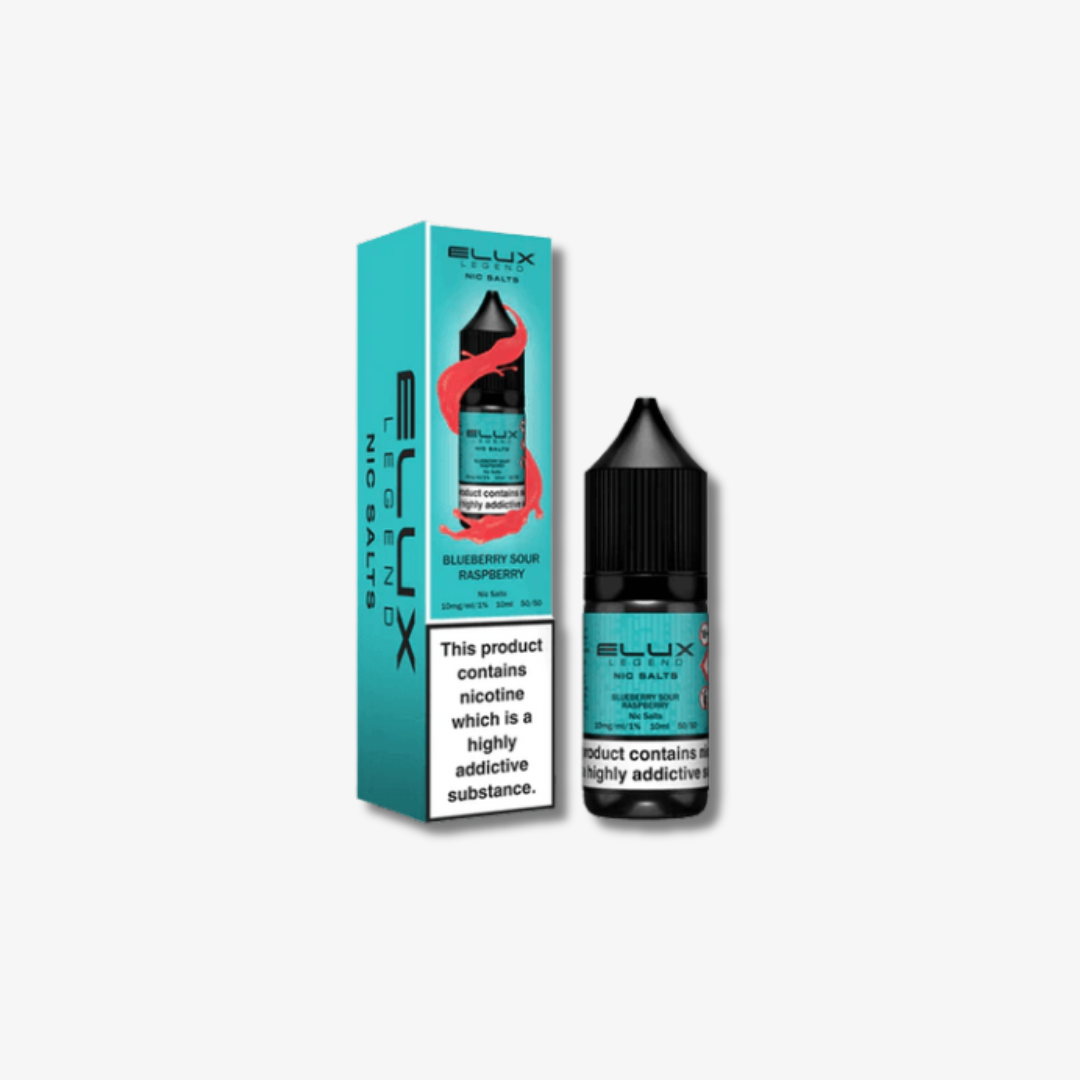 Blueberry Sour Raspberry Nic Salt E-Liquid by Elux Legend 10ml bottle 10mg e-liquid