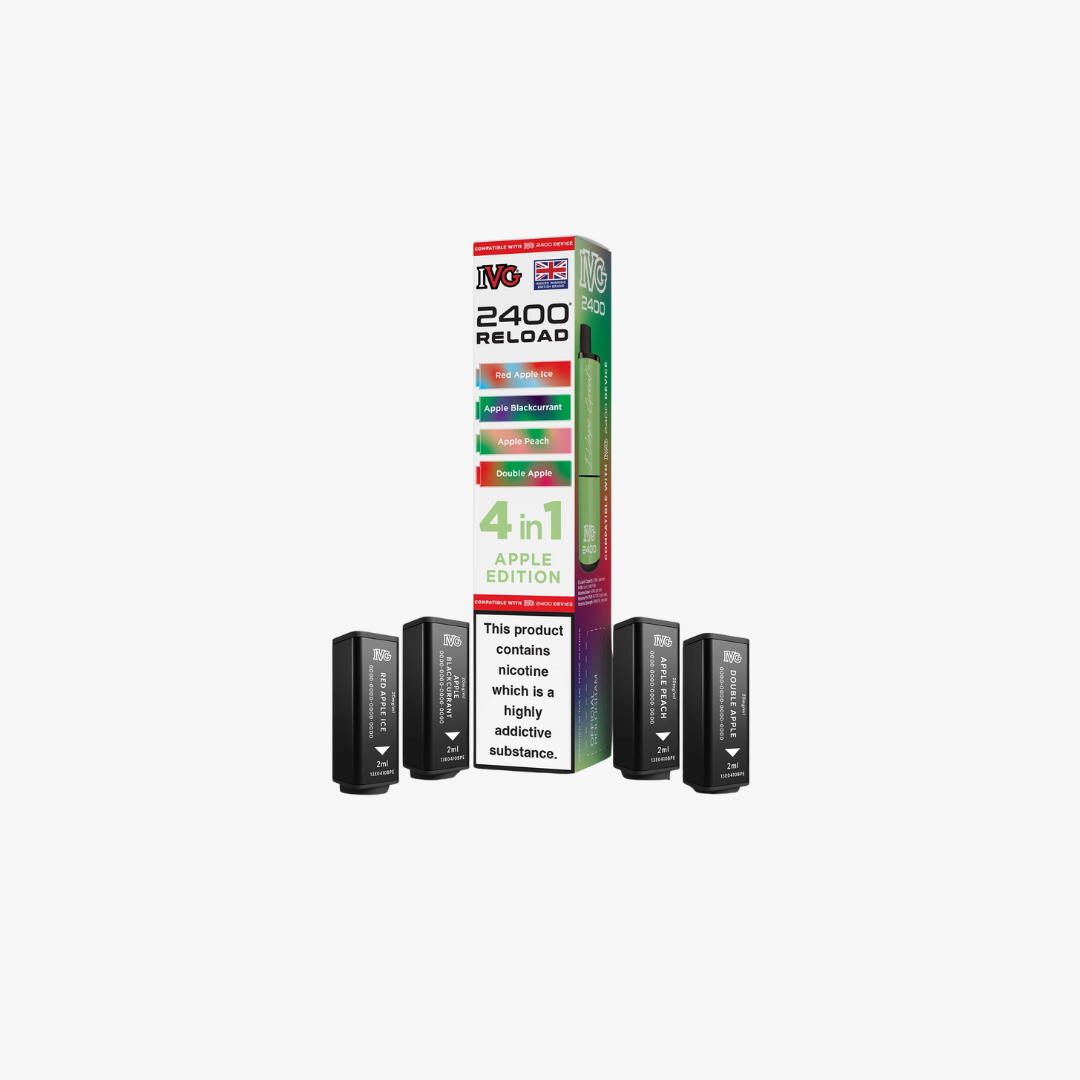 IVG 2400 4 In 1 Apple Edition Reload Pods
