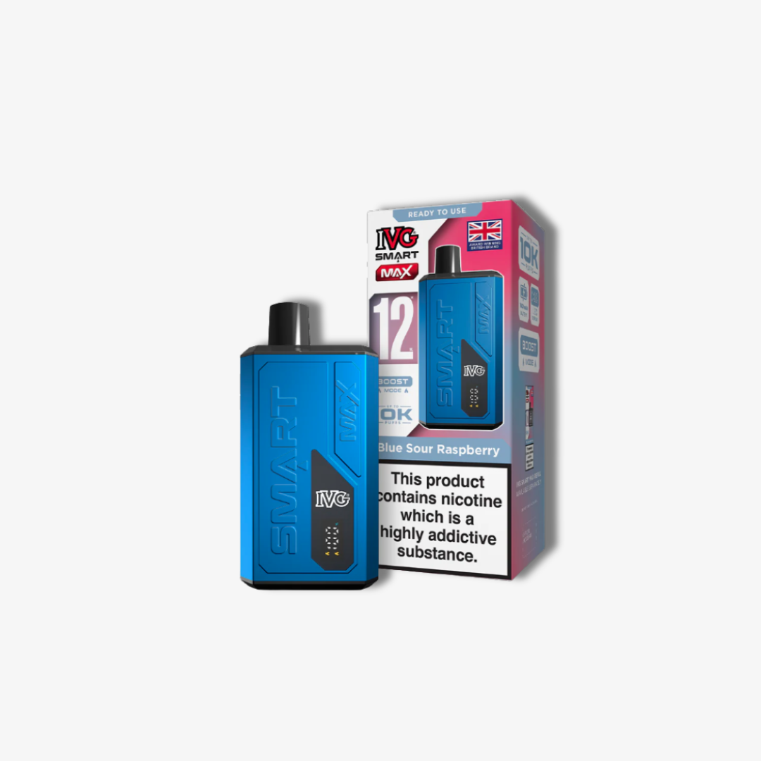 IVG Smart Max Blue Sour Raspberry Starter Kit vape device