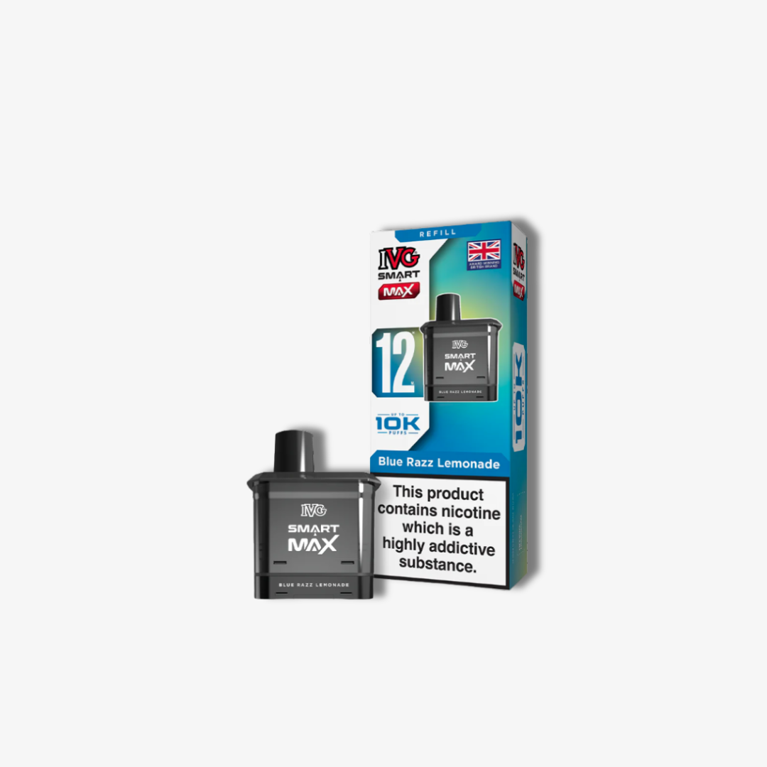 IVG Smart Max Blue Raspberry Ice Starter Kit vape device