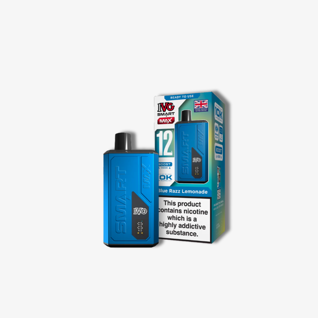 IVG Smart Max Blue Razz Lemonade Starter Kit vape device