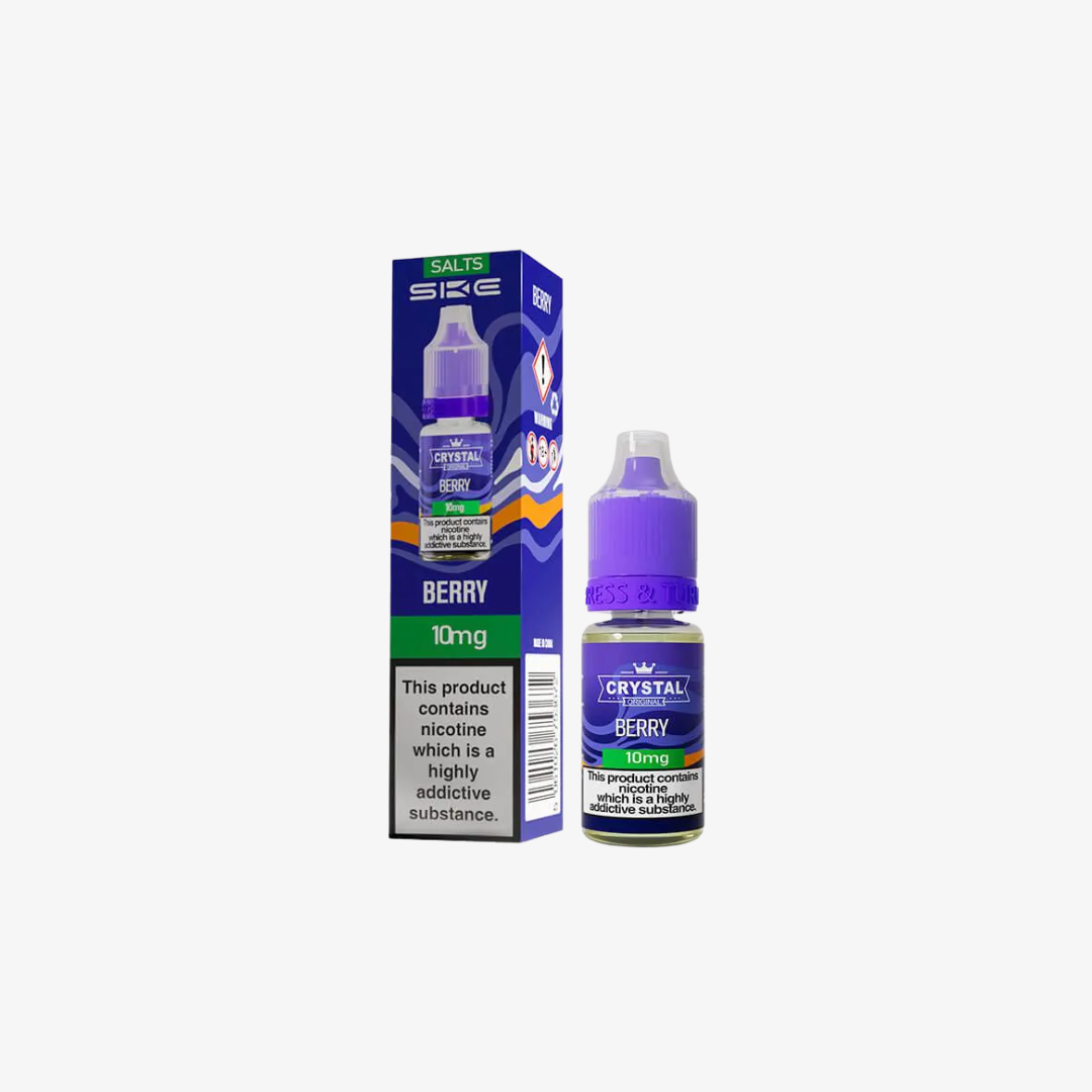 Crystal Nic Salts - Berry - 10ml E-liquid