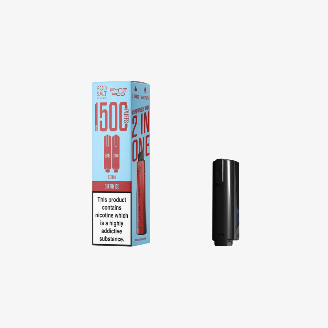 Cherry Ice Pod Salt Pyne Pod 2in1 Pre-filled Pods vape device