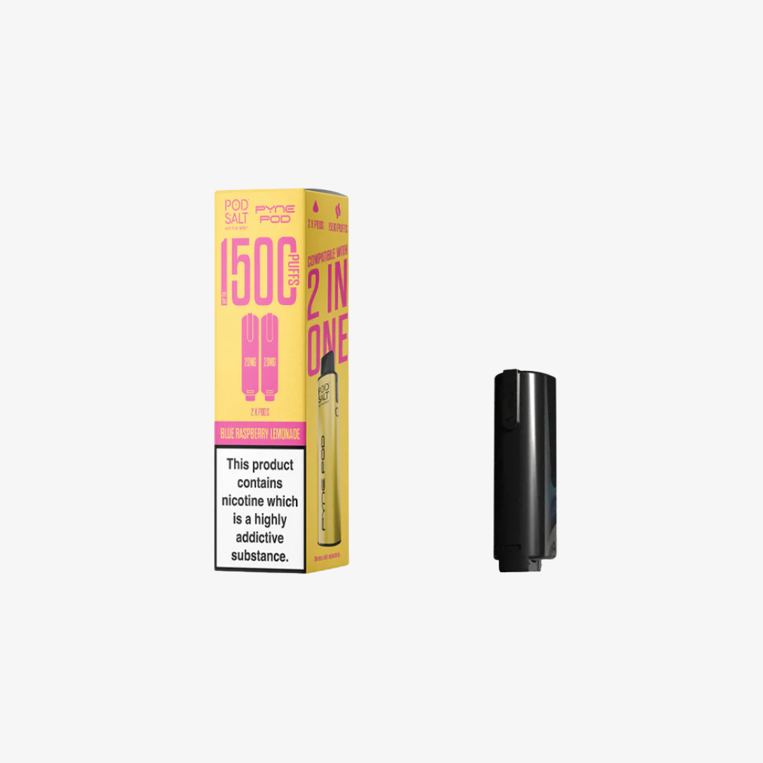 Blue Raspberry Lemonade Pod Salt Pyne Pod 2in1 Pre-filled Pods vape device