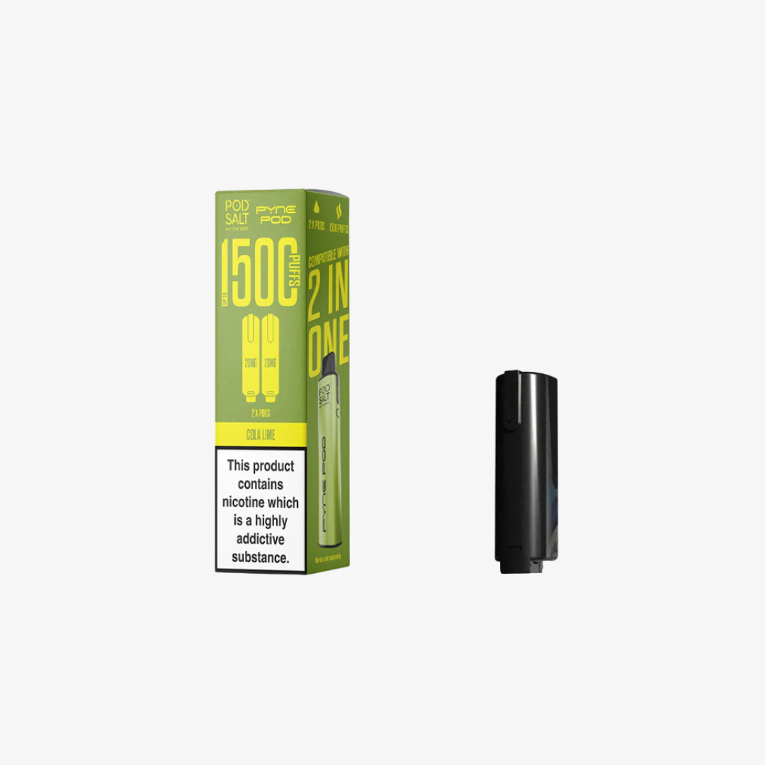 Cola Lime Pod Salt Pyne Pod 2in1 Pre-filled Pods vape device