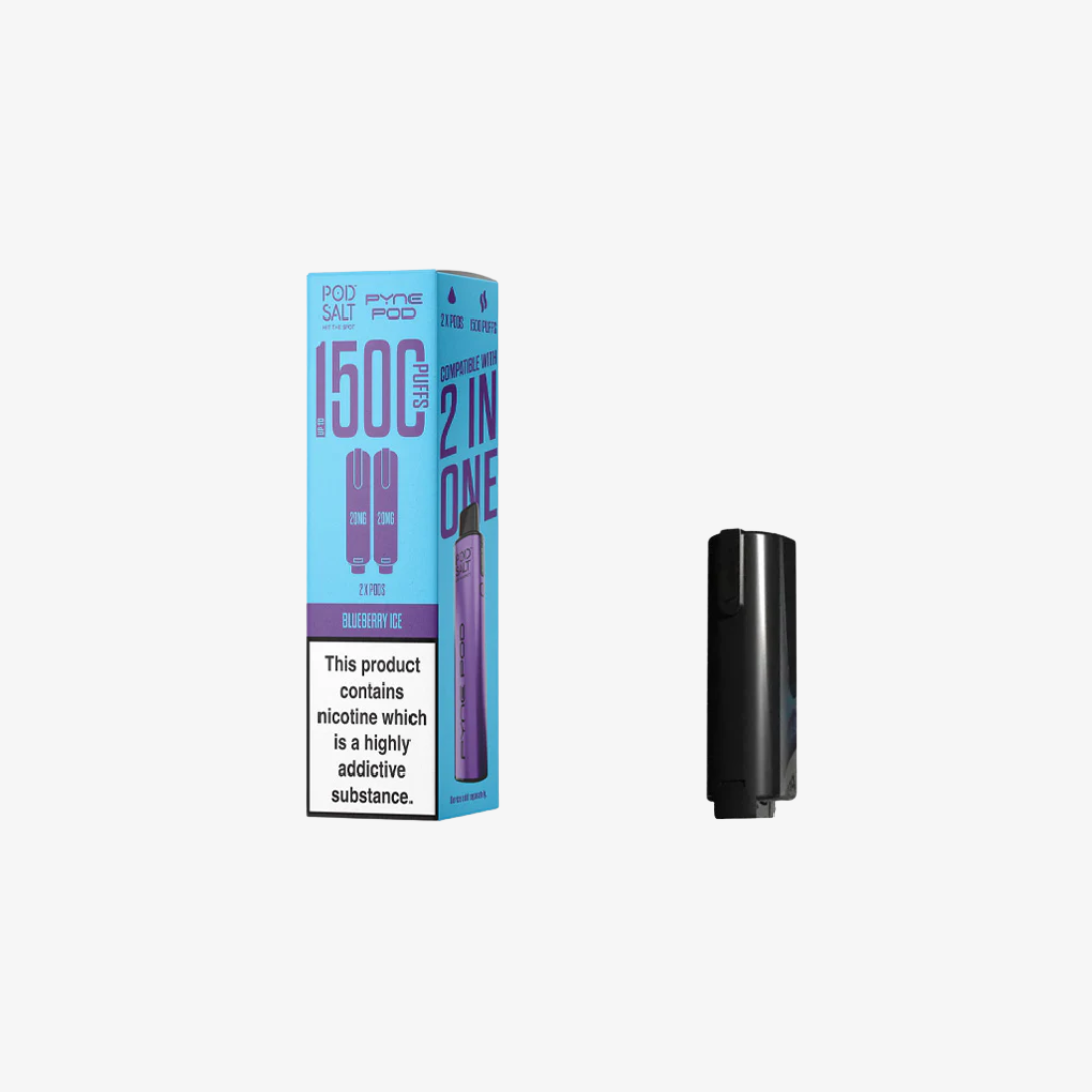 Blueberry Ice Pod Salt Pyne Pod 2in1 Pre-filled Pods vape device