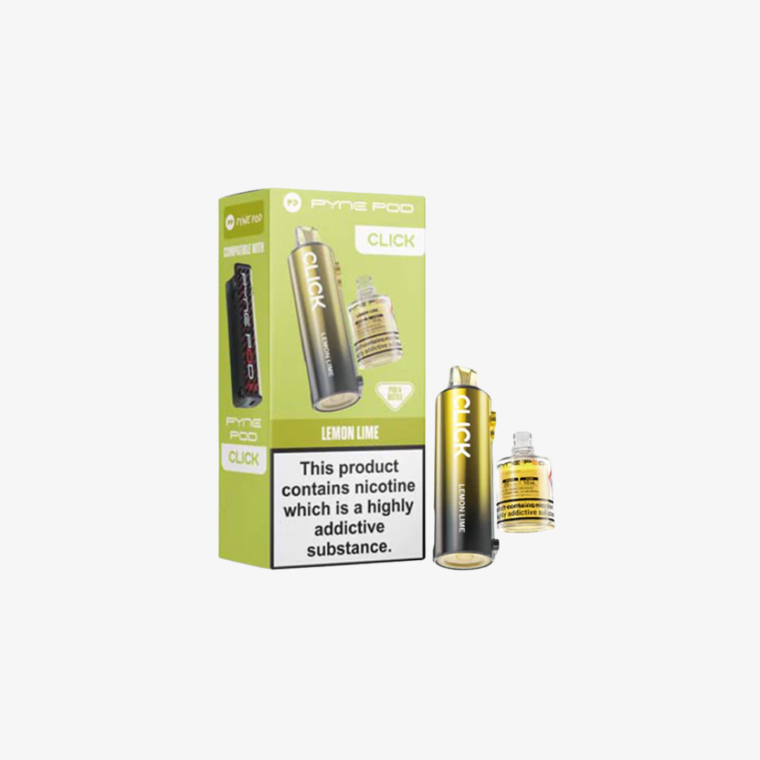 Lemon Lime Pyne Pod Click Refill vape device