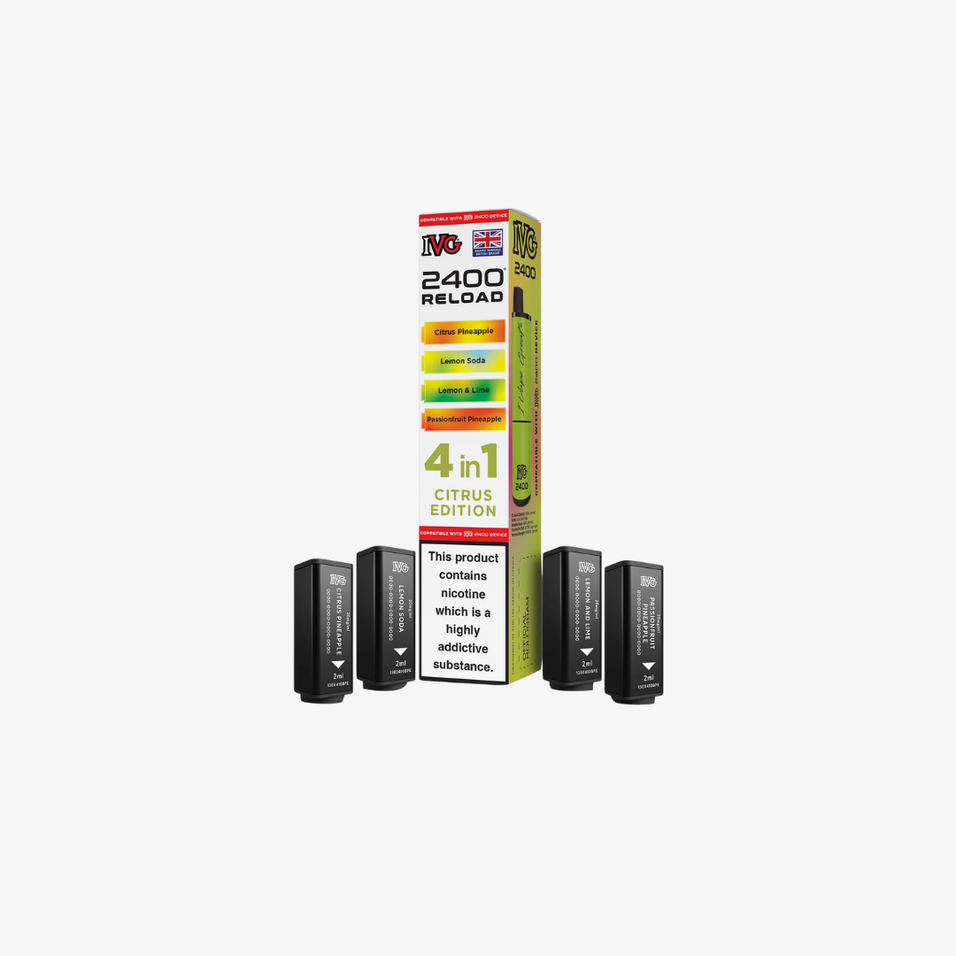 IVG 2400 4 In 1 Citrus Edition Reload Pods